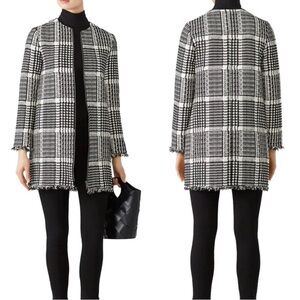 Cupcakes & Cashmere Herringbone Fernando Coat